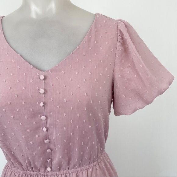 JESSAKAE HIGHBURY DRESS Pink XSMALL - Picture 7 of 11